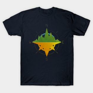 Take The Compass And Go On An Adventure - V one T-Shirt